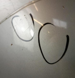 Porte arriere gauche PEUGEOT 206