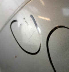 Porte arriere gauche PEUGEOT 206 Photo n°3