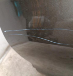 Porte arriere gauche CITROEN C4 2 Photo n°4