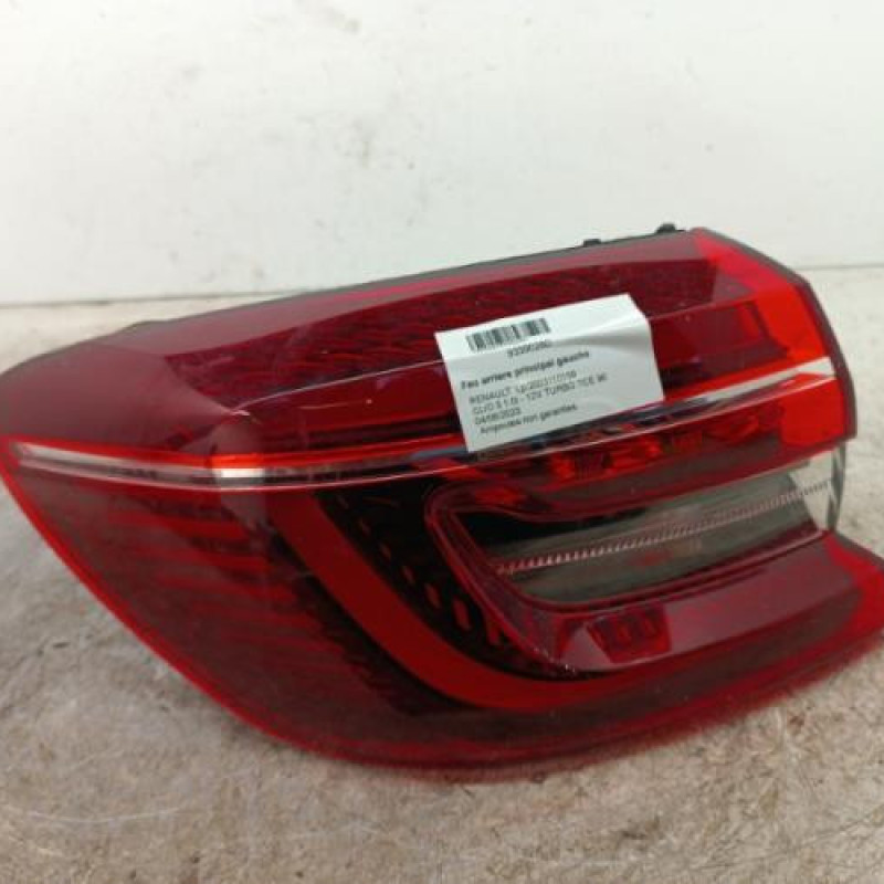 Feu arriere principal gauche (feux) RENAULT CLIO 5 Feu arriere principal gauche (feux) RENAULT CLIO 5