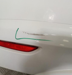 Pare choc arriere VOLKSWAGEN SCIROCCO 3