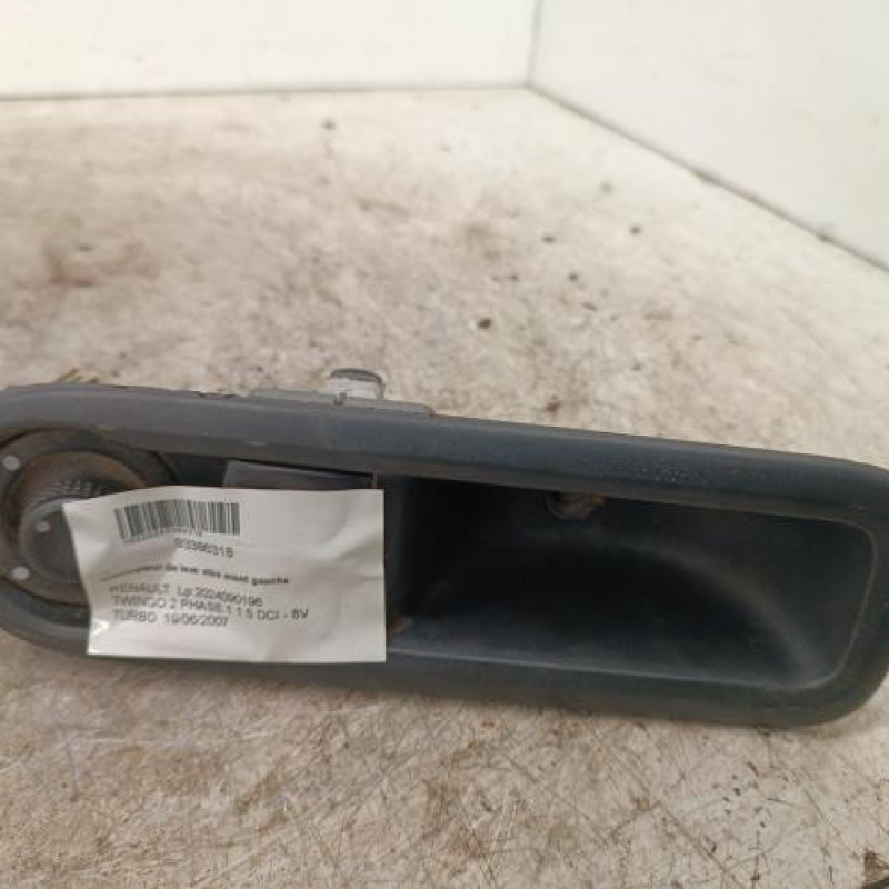 Interrupteur de leve vitre avant gauche RENAULT TWINGO 2