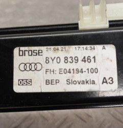 Leve vitre electrique arriere gauche AUDI A3 4 LIMOUSINE Photo n°4
