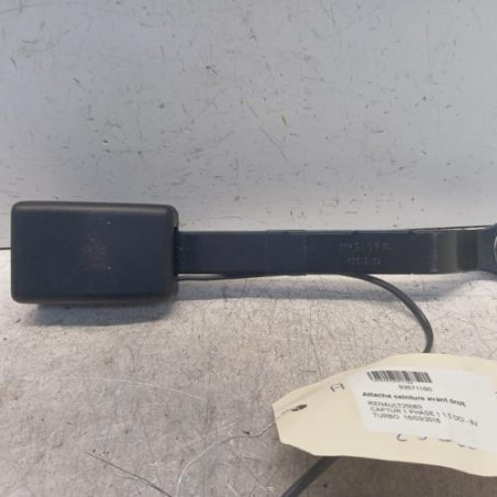 Attache ceinture avant droit RENAULT CAPTUR 1 Photo n°1