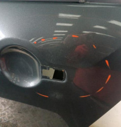 Porte arriere gauche CITROEN C3 PICASSO Photo n°4
